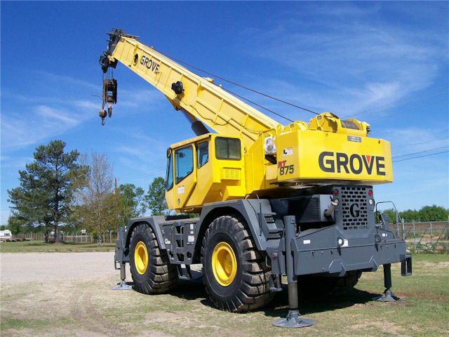 Rough Terrain Crane